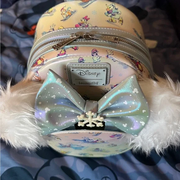 Disney World Loungefly Winter‎ Wonderland Backpack Matching 